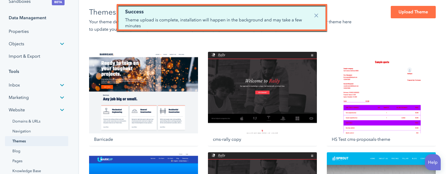 upload-theme